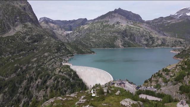 « L’échappée » dans la Vallée du Trient, au barrage d’Emosson, dans le canton du Valais