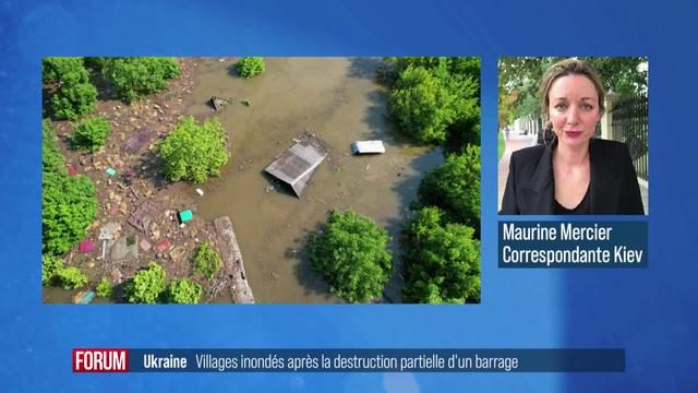 L'Ukraine et la Russie s'accusent mutuellement de l’explosion d’un barrage qui a causé des inondations