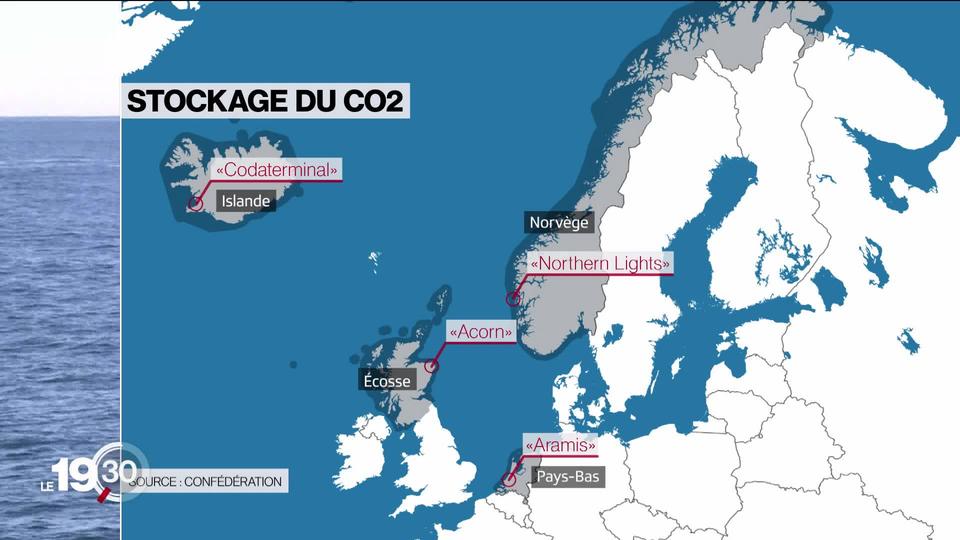 La Suisse peine à s'assurer des places de stockage pour son CO2 à l'étranger