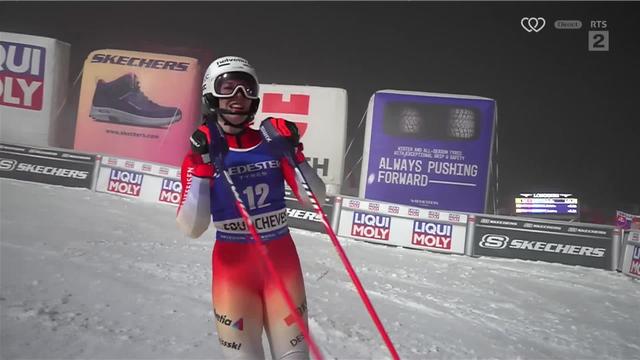 Courchevel (FRA), slalom dames, 2e manche: Michelle Gisin (SUI)