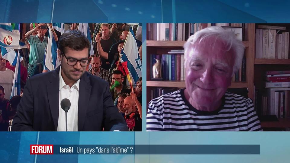 Manifestation en Israël après l’adoption d’un volet de la très controversée réforme de la justice: interview d’Elie Barnavi