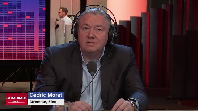 L'invité de La Matinale (vidéo) - Cédric Moret, patron de la société ELCA Informatique