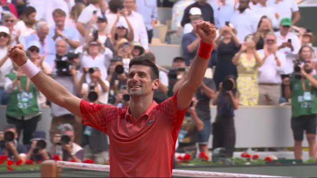 Finale, N. Djokovic (SRB) - C. Ruud (NOR) (7-6; 6-3; 7-5): le Serbe remporte son 3e Roland-Garros et son 23e titre majeur !