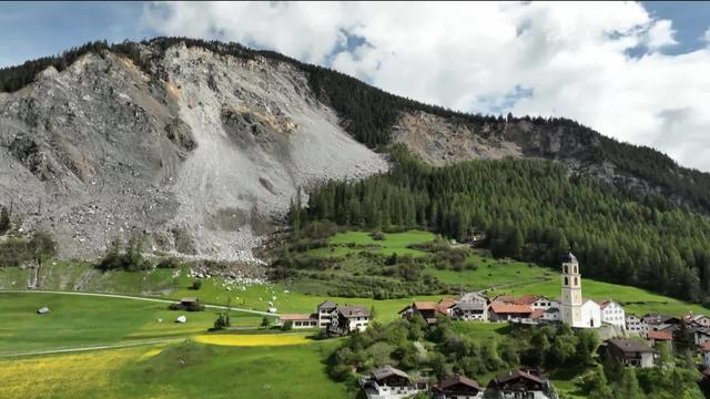 Brienz, le village évacué