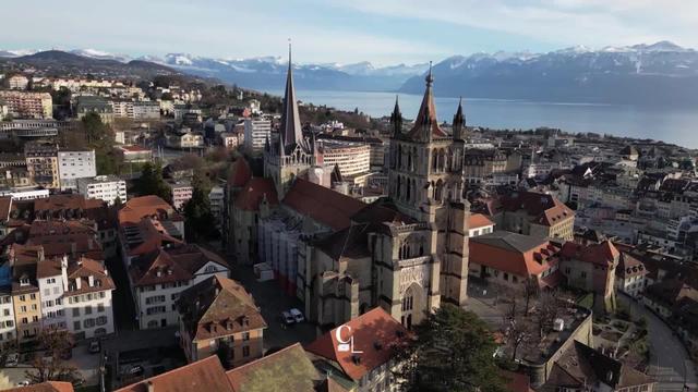 La cathédrale de Lausanne est l'un des principaux monuments gothiques de Suisse