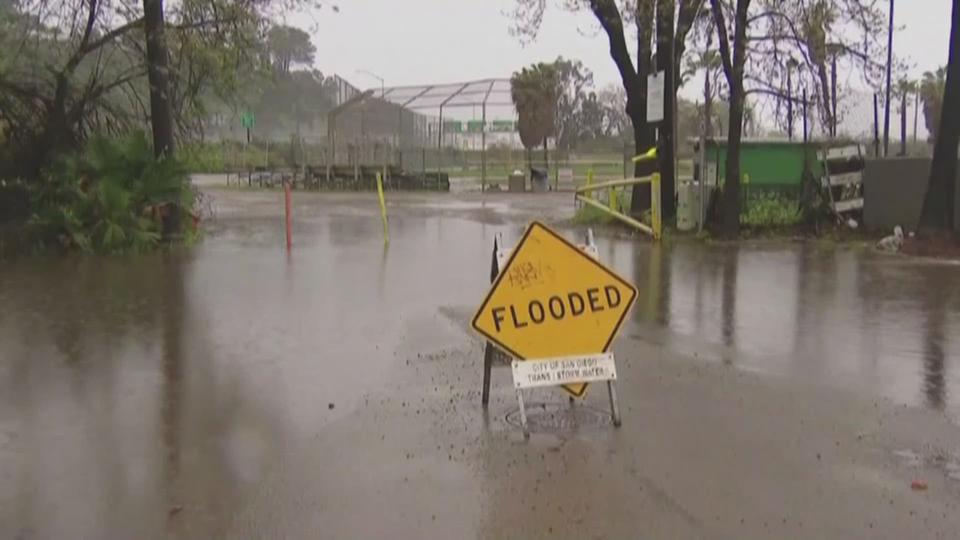 De fortes pluies s'abattent sur la Californie