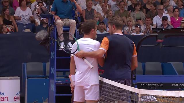 1-16e, S.Wawrinka (SUI) - R. Carballes Baena (ESP) (6-1;3-1): le Suisse accède aux 8es de finale après l'abandon sur blessure de l'Espagnol