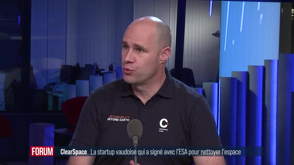 ClearSpace lancera en 2026 un satellite de nettoyage des débris spatiaux: interview de Luc Piguet