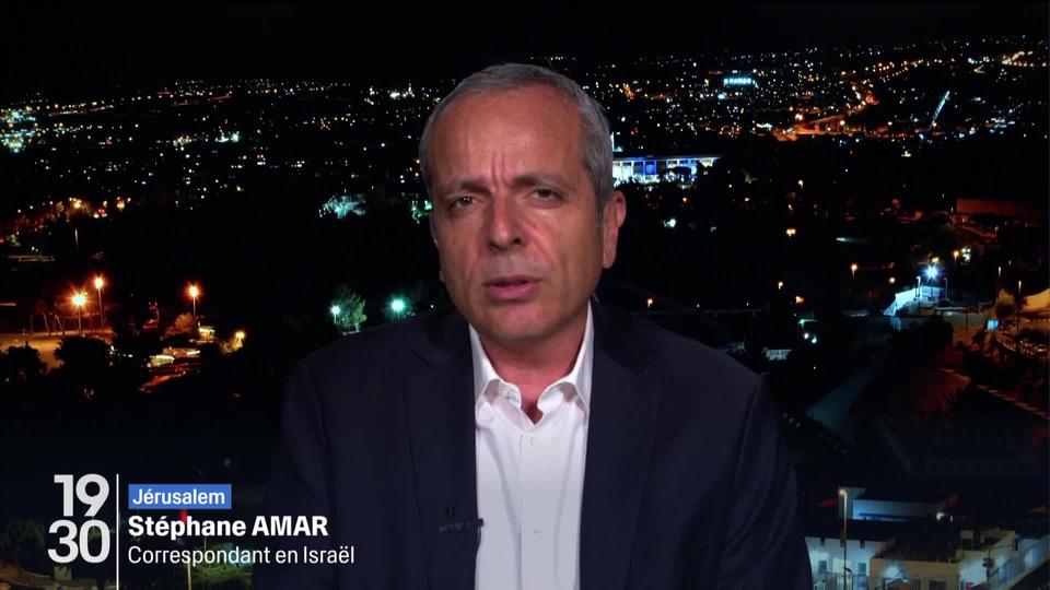 Les explications de Stéphane Amar, correspondant de la RTS en Israël, sur la stratégie de l’armée israélienne dans la bande de Gaza