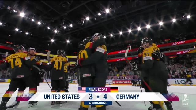 Hockey, Mondial messieurs, 1-2 : Etats-Unis - Allemagne (3-4): superbe victoire de l’Allemagne qui affrontera le Canada en finale
