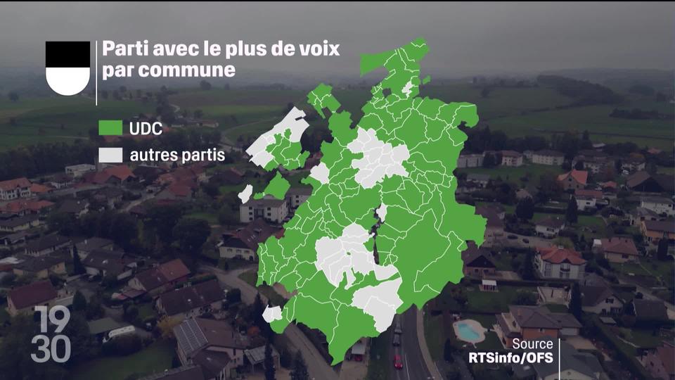 L’UDC progresse dans de nombreuses communes fribourgeoises et neuchâteloises