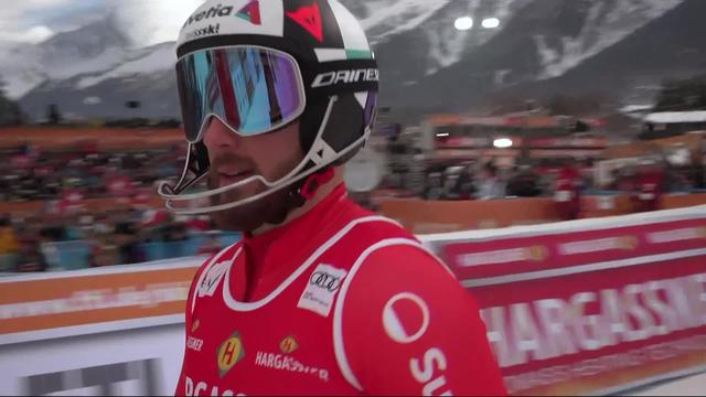Chamonix (FRA), slalom messieurs, 1re manche: Luca Aerni (SUI)