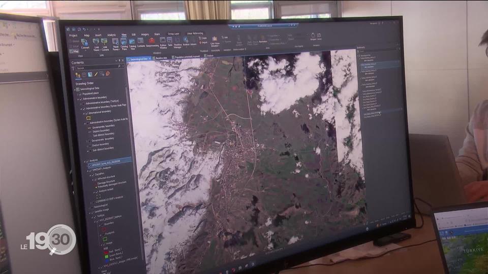 Le centre satellitaire des Nations unies à Genève guide l'aide humanitaire en Syrie et en Turquie