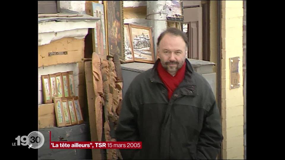 Depuis le début de l’invasion russe en Ukraine, l'écrivain et journaliste ukrainien Andreï Kourkov porte la voix de son pays dans les médias. Portrait.