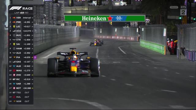 GP de Las Vegas (#19): 18e victoire de la saison pour Max Verstappen (NED)