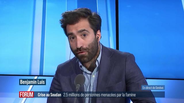 Deux millions et demi de personnes menacées de famine au Soudan (vidéo)