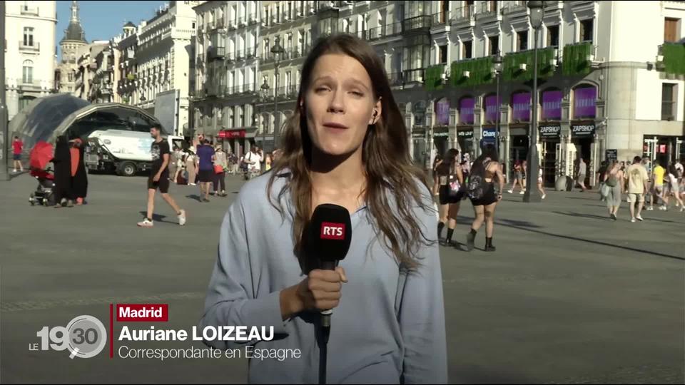 L'Espagne face à une chaleur extrême: les explications d'Auriane Loizeau à Madrid