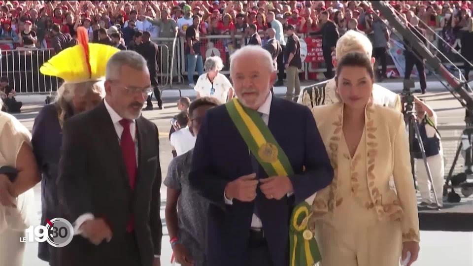 Brésil: dans son discours d'investiture, Lula annonce un changement de cap complet