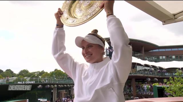 Tennis, Wimbledon, finale dames: M.Vondrousova (CZE) remporte son premier Grand Chelem