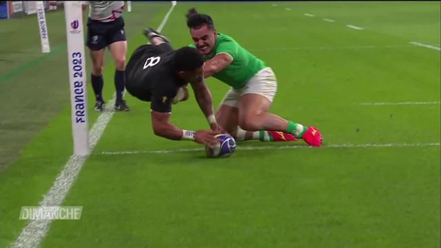 Rugby, Coupe du monde: les All Blacks brisent le rêve irlandais (28-24) et rejoignent le dernier carré