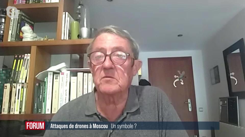 L’attaque de drones à Moscou est-elle symbolique? Interview de Jean-Vincent Brisset