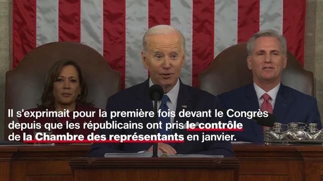 Extraits du discours de Joe Biden devant le Congrès
