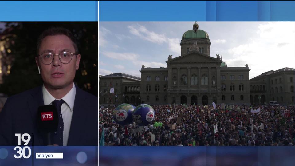 Pierre Nebel fait le point sur l’impact de la manifestation en faveur du climat pour les partis écologistes en vue des élections fédérales