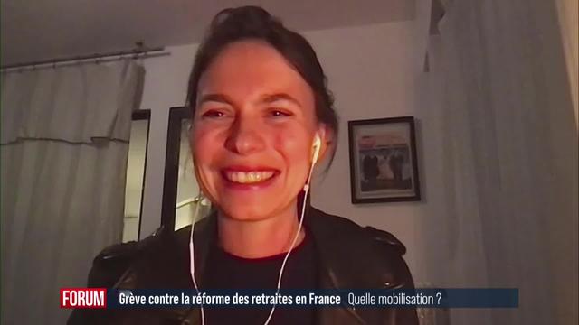 Mobilisation contre la réforme des retraites en France: interview de Camille Vigogne Le Coat