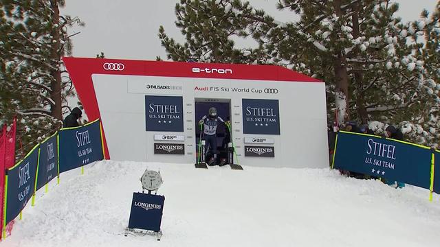 Palissade Tahoe (USA), géant messieurs, 2e manche: Rasmus Windingstad (NOR), 3e, complète le podium