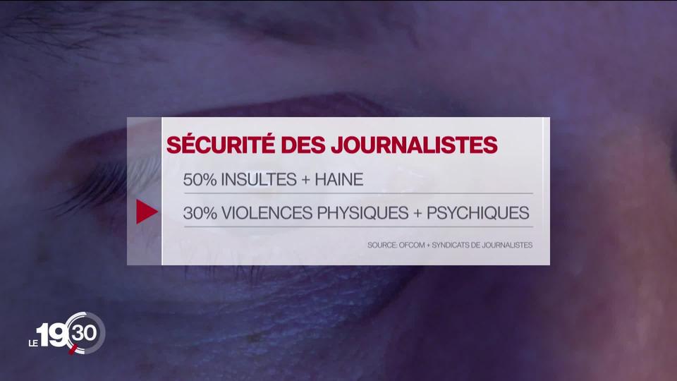 Les journalistes subissent toujours plus de menaces. La Confédération lance un plan d'action pour sensibiliser la population.