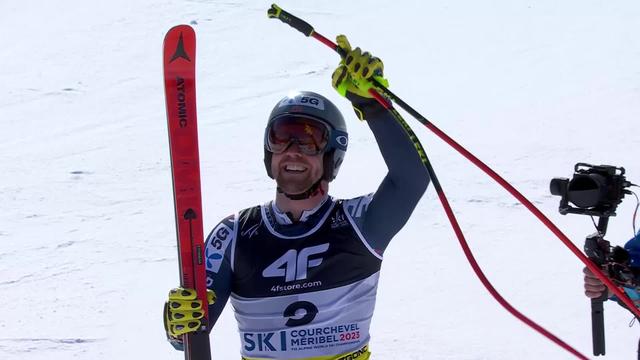 Courchevel (FRA), super-G messieurs: Aleksander Kilde (NOR) au départ