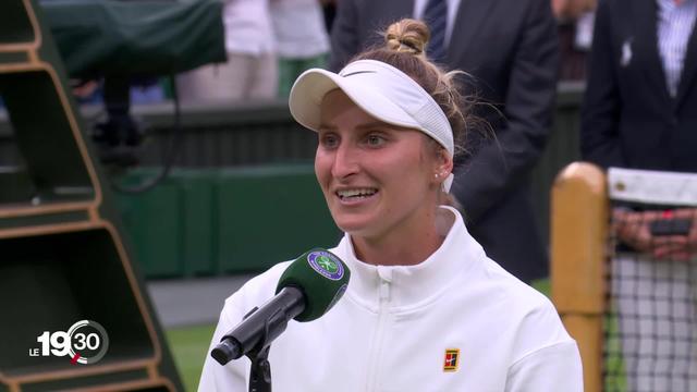 Wimbledon: La Tchèque Markéta Vondroušová, 42e joueuse mondiale, remporte le premier tournoi du Grand Chelem de sa carrière