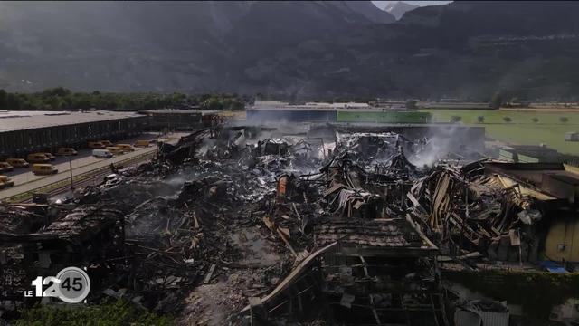 Après l'incendie à Vétroz, la facture de l'intervention des pompiers s'annonce salée