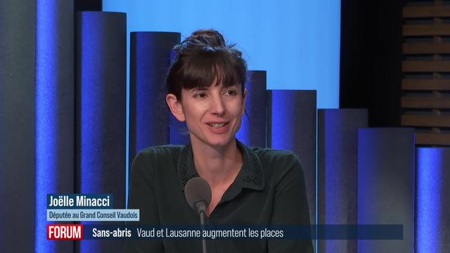 La ville de Lausanne repense l'accueil des sans-abris: interview de Joëlle Minacci