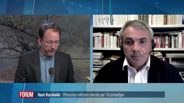 Une offensive militaire lancée par l'Azerbaïdjan dans le Haut-Karabakh