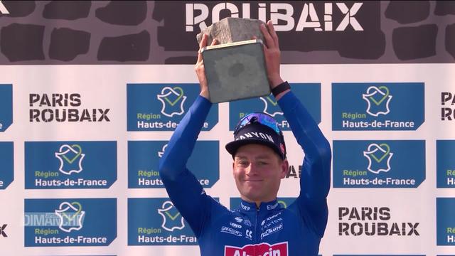 Cyclisme, Paris-Roubaix: van der Poel (NED) s'impose devant son coéquipier Philipsen (BEL)
