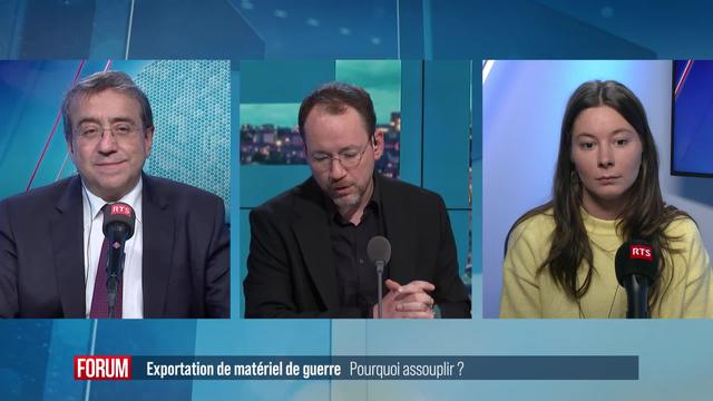 Le grand débat - Exportation de matériel de guerre: faut-il assouplir les règles?