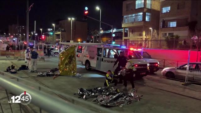 La tension monte en Israël. Une attaque fait samedi matin deux blessés après l'attaque vendredi d'une synagogue qui a fait 7 morts.