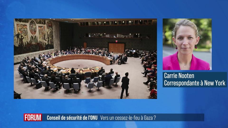 Le Conseil de sécurité de l’ONU dans l'attente d'un vote pour exiger le cessez-le-feu israélien à Gaza (vidéo)