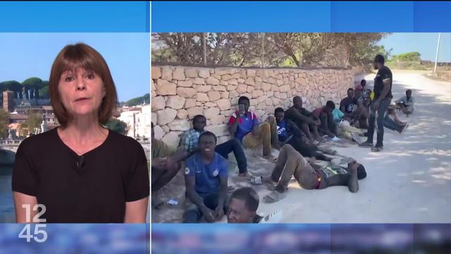 L’île italienne de Lampedusa décrète l’état d’urgence après un nouvel afflux massif de migrants. L'analyse de Valérie Dupont