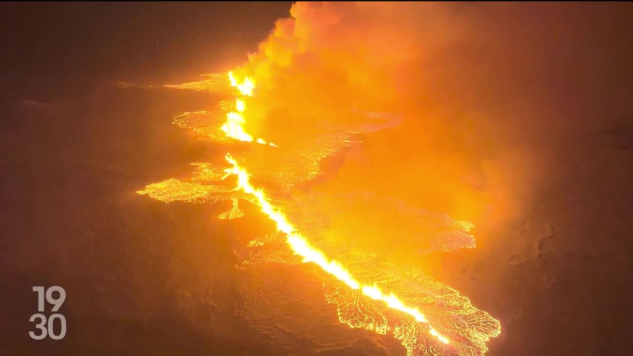 Une nouvelle éruption volcanique secoue le sud de l’Islande. La population ne court pour l’heure aucun danger