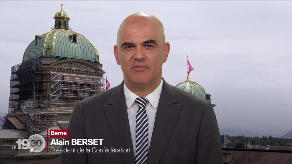 Interview d'Alain Berset après l'annonce de son départ à la fin de la législature