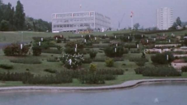 Inauguration de la Vallée de la Jeunesse en 1973. [RTS]