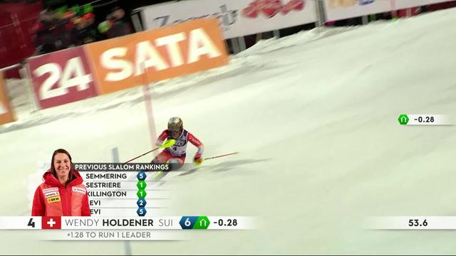 Zagreb (CRO), slalom dames, 2e manche: Wendy Holdener (SUI)