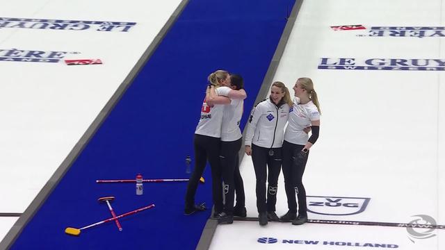 Sandviken (SWE),  Suisse-Norvège (6-3): les Suissesses remportent le titre mondial