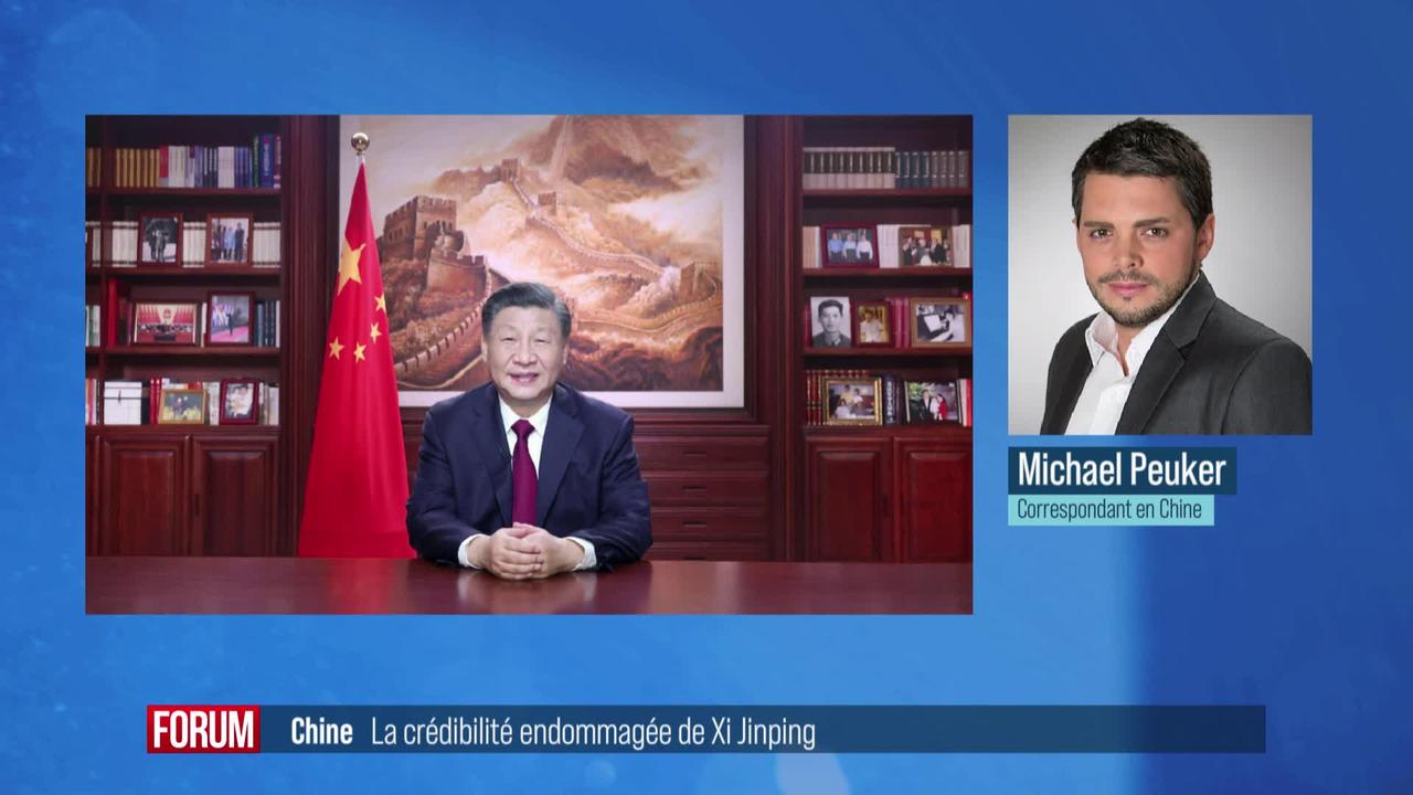 Chine: la crédibilité endommagée de Xi Jinping