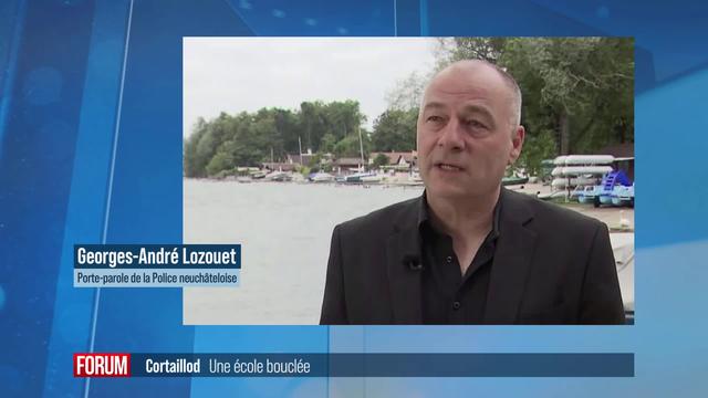 Le profil de l’homme interpellé par la police à Cortaillod: interview de Georges-André Lozouet (vidéo)