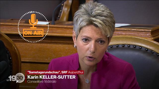 Karin Keller-Sutter rompt le silence sur Credit Suisse