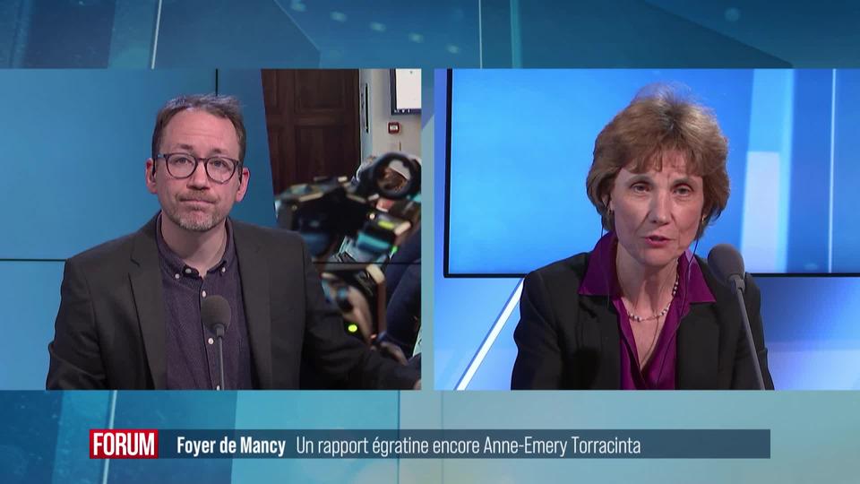 Le département responsable du foyer de Mancy présente ses excuses: interview d’Anne Emery-Torracinta