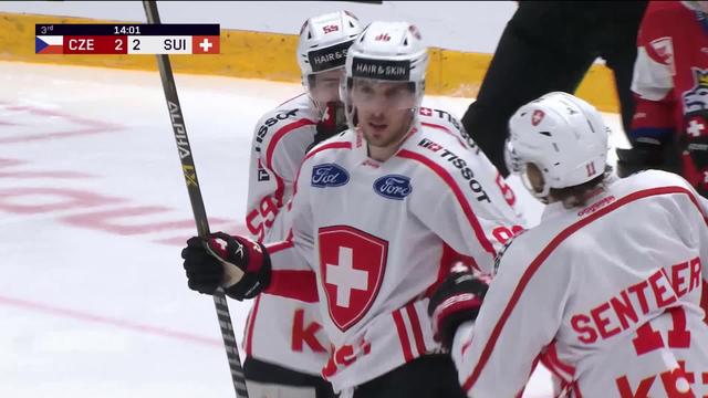Hockey sur glace - Euro Hockey Tour messieurs : Retour sur la victoire (2-3) de la Suisse face à la Tchéquie